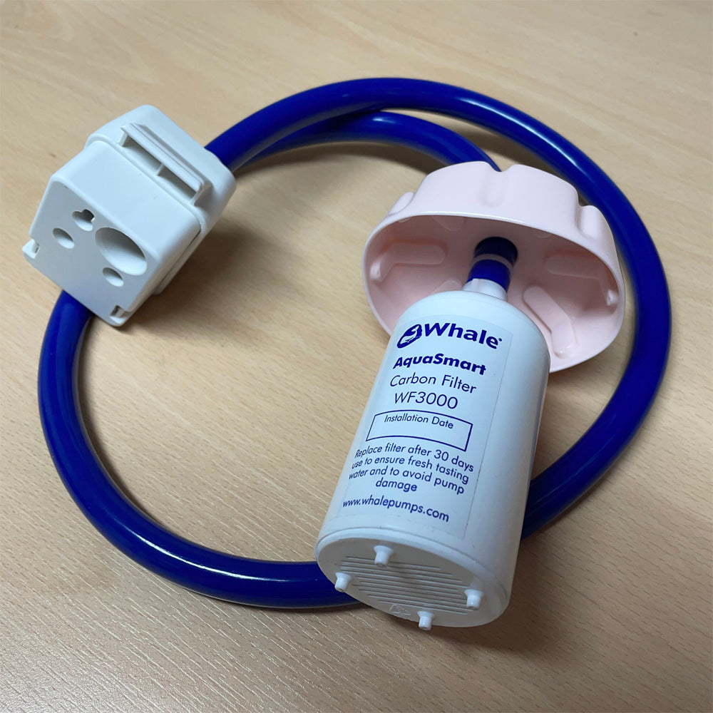 Whale Aquasmart Plug and Water Hose Filter Assembly UH0814 WF3000