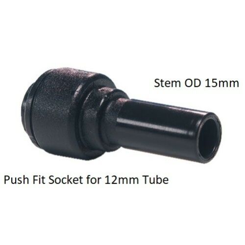 JOHN GUEST 15MM STEM X 12MM REDUCER PM061512E