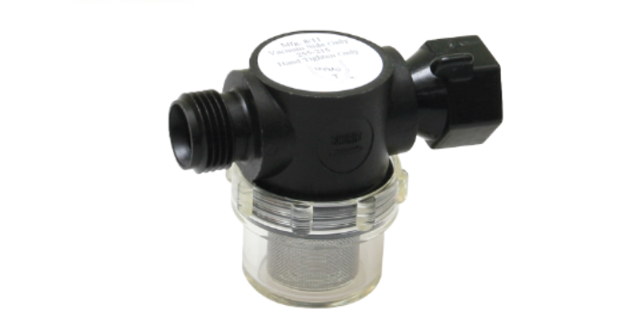 GENUINE SHURFLO PUMP FILTER STRAINER 1/2" - WING NUT FASTENING 255-215