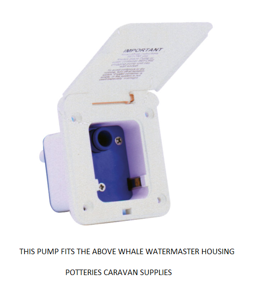 Whale Watermaster EP1612 Caravan High Flow 12V Water Pump